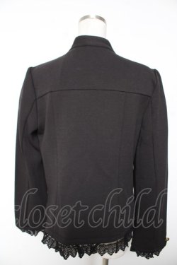 画像2: axes femme / ナポレオン風ストレッチジャケット F 黒 Y-26-01-07-090-AX-JA-SZ-ZY