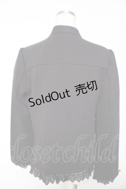 画像2: axes femme / ナポレオン風ストレッチジャケット F 黒 Y-26-01-07-090-AX-JA-SZ-ZY