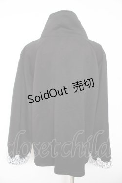 画像2: axes femme / ダンボールニットケープ  黒 Y-26-01-07-094-AX-TO-SZ-ZI