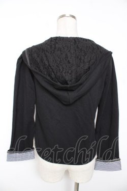 画像2: axes femme / ショートパーカージャケット  黒 Y-26-01-07-096-AX-TO-SZ-ZY