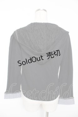 画像2: axes femme / ショートパーカージャケット  黒 Y-26-01-07-096-AX-TO-SZ-ZI