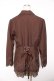 画像2: axes femme / マニッシュロングジャケット M 茶 Y-26-01-07-100-AX-JA-SZ-ZY (2)