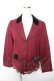 画像1: axes femme / ベストドッキングテーラージャケット M ワイン Y-26-01-07-101-AX-JA-SZ-ZY (1)