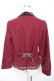 画像2: axes femme / ベストドッキングテーラージャケット M ワイン Y-26-01-07-101-AX-JA-SZ-ZY (2)
