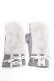 画像1: axes femme / レースアップファー手袋  グレー Y-26-01-07-013-AX-ZA-SZ-ZY (1)