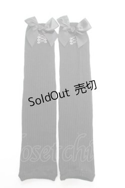 画像1: イモちゃんコラボ / ルーズレッグウォーマー  黒 Y-26-01-07-014-LO-ZA-SZ-ZT0118Y