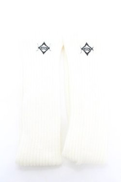 画像1: REFLEM / ルーズレッグウォーマー F ホワイト Y-26-01-07-015-PU-ZA-SZ-ZY