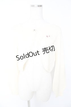 画像1: Secret Honey / 刺繍ボレロ  オフ Y-26-01-07-137-CA-TO-AS-ZY