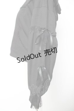 画像3: mille fille closet by LODISPOTTO / リボンワルツフリルフードブルゾン M 黒 Y-26-01-07-144-LO-JA-SZ-ZS