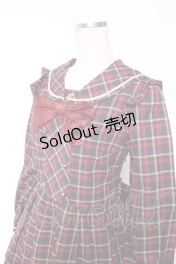 画像3: Secret Honey / チェックワンピース  赤ｘ紺 Y-26-01-07-149-CA-OP-AS-ZY