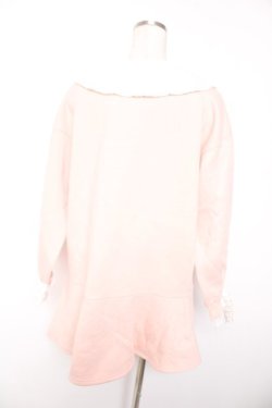 画像2: Secret Honey / スウェットワンピース  ピンク Y-26-01-07-150-CA-OP-AS-ZY