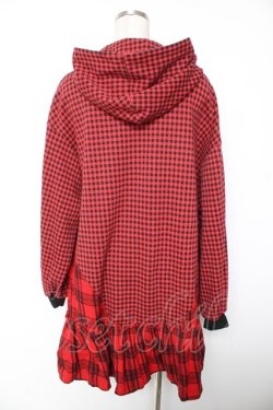 画像2: Candy Stripper / PUPPY HOODIE ONE-PIECE 2 赤 Y-26-01-07-152-PU-OP-SZ-ZY