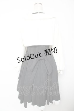 画像2: Buttun / エレガントボレロ付きワンピースセット L グレー Y-26-01-07-157-LO-OP-SZ-ZY