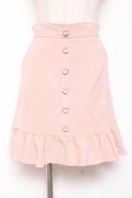 Secret Honey / ハートボタンスカート 2 ピンク Y-26-01-07-163-CA-SK-SZ-ZY