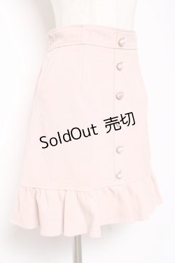 画像3: Secret Honey / ハートボタンスカート 2 ピンク Y-26-01-07-163-CA-SK-SZ-ZY