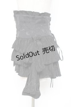 画像2: Sheglit / オーバースカートコルセット M ブラック Y-26-01-07-165-EL-ZA-SZ-ZY