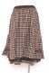 画像3: axes femme / チェック柄ミディスカート M 茶 Y-26-01-07-170-AX-SK-SZ-ZY (3)