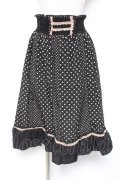 axes femme / 3WAYドットスカート M 黒 Y-26-01-07-171-AX-SK-SZ-ZY