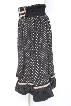 画像2: axes femme / 3WAYドットスカート M 黒 Y-26-01-07-171-AX-SK-SZ-ZY