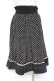 画像3: axes femme / 3WAYドットスカート M 黒 Y-26-01-07-171-AX-SK-SZ-ZY (3)