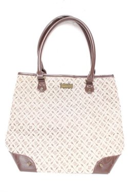 画像1: axes femme / 異素材コンビトートバッグ  ベージュ Y-26-01-07-022-AX-BG-SZ-ZY