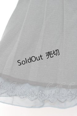 画像3: axes femme / ニットプリーツスカート M グリーン Y-26-01-07-177-AX-SK-SZ-ZI