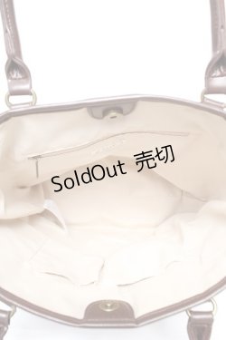 画像3: axes femme / 異素材コンビトートバッグ  ベージュ Y-26-01-07-022-AX-BG-SZ-ZY