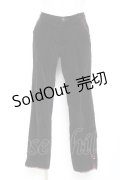 axes femme / コーデュロイパンツ  黒 Y-26-01-07-183-AX-PA-SZ-ZT385