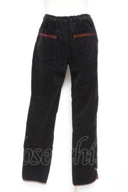 画像2: axes femme / コーデュロイパンツ  黒 Y-26-01-07-183-AX-PA-SZ-ZY