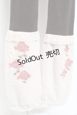 画像4: axes femme / 裾ファー刺繍入りパンツ  茶 Y-26-01-07-184-AX-PA-SZ-ZY