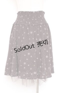 画像2: axes femme POETIQUE / 雪の結晶スカート M 茶 Y-26-01-07-185-AX-SK-SZ-ZS