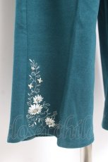 画像3: axes femme / 裾刺繍ストレートカットパンツ M グリーン Y-26-01-07-186-AX-PA-SZ-ZT582 (3)
