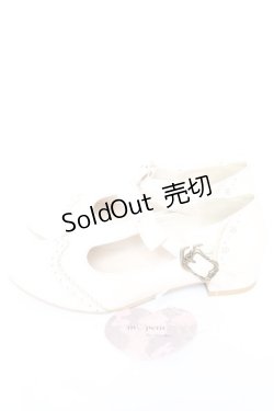 画像2: m petit by misako / AMPUリボンストラップパンプス M 中白 Y-26-01-07-033-LO-SH-SZ-ZY