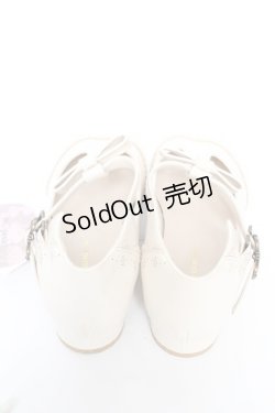 画像3: m petit by misako / AMPUリボンストラップパンプス M 中白 Y-26-01-07-033-LO-SH-SZ-ZY