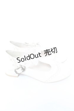 画像4: m petit by misako / AMPUリボンストラップパンプス M 中白 Y-26-01-07-033-LO-SH-SZ-ZY