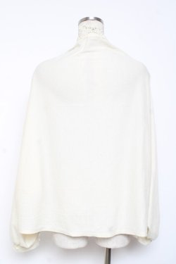 画像2: axes femme / UVカット2WAYストール 160×70cm 生成り Y-26-01-09-031-AX-TO-SZ-ZY