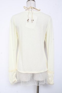 画像3: axes femme / ストラップ付きインナープルオーバー M 生成り Y-26-01-09-032-AX-TO-SZ-ZY