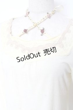 画像4: axes femme / ストラップ付きインナープルオーバー M 生成り Y-26-01-09-032-AX-TO-SZ-ZY