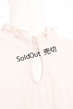 画像3: axes femme / 2WAYラメリブプルオーバー F ピンク Y-26-01-09-033-AX-TO-SZ-ZI