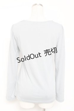 画像2: axes femme / 取り外しBIGリボンインナートップス M サックス Y-26-01-09-037-AX-TO-SZ-ZI