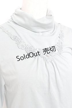 画像3: axes femme / ローズレースハイネックインナーカットソー L ミント Y-26-01-09-038-AX-TO-SZ-ZI