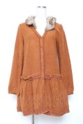 axes femme / ロングカーディガン M オレンジ Y-26-01-09-046-AX-TO-SZ-ZY