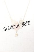 axes femme / ローズ×バタフライネックレス  ゴールド Y-26-01-09-006-AX-AC-SZ-ZT639-F002