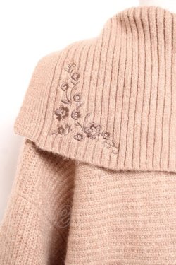 画像3: axes femme / セーラーカラーニット F モカ Y-26-01-09-058-AX-TO-SZ-ZY