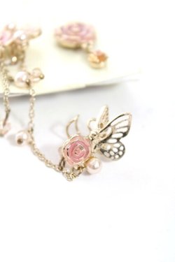 画像2: axes femme / ローズガーデンイヤリング  ゴールド Y-26-01-09-001-AX-AC-SZ-ZY