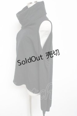 画像2: Na+H / ハイネックオープンショルダートップス  ブラック Y-26-01-09-067-PU-TO-SZ-ZY