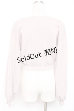 画像2: evelyn / クロスリボンカーデセット F モーブピンク Y-26-01-09-072-LO-TO-SZ-ZY