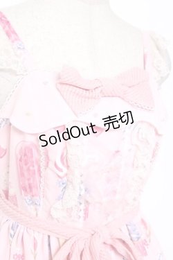 画像5: Angelic Pretty / Sugar Candy Shopジャンパースカート  ピンク Y-26-01-09-077-AP-OP-SZ-ZY