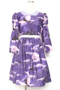 画像1: MILK / ムーンシャドウドレス  ナイトパープル Y-26-01-09-079-ML-OP-SZ-ZY