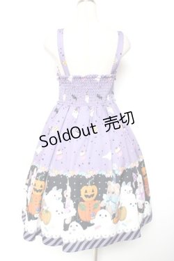 画像3: axes femme Kawaii / ハロウィンナイトジャンパースカート M ラベンダー Y-26-01-09-080-AX-OP-SZ-ZY